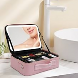 Make Up Carry Case With LED Mirror